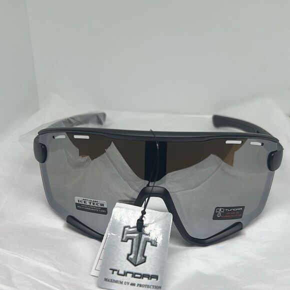 Tundra Camo Sport Shield Sunglasses – UV400 CE Maximum Protection - Picture 3 of 3